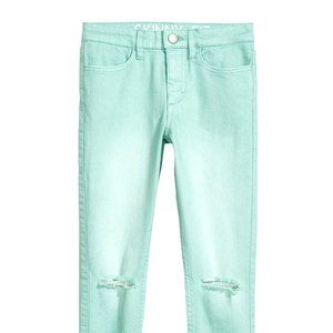 H&M Turquoise Super Slim jeans 13-14 Y